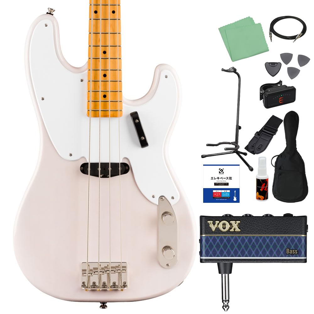 Amazon | Squier by Fender Classic Vibe 50s Precision Bass
